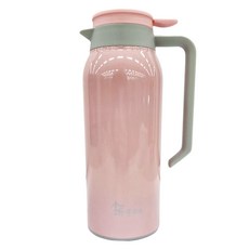 Hi CHEF 掌廚 可樂膳 316不鏽鋼真空保溫壺 1450ml, 1.45L, 蜜桃粉, 1個