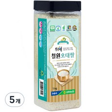 김화농협 GAP인증 두루웰 철원 오대쌀 백미, 1kg, 5개