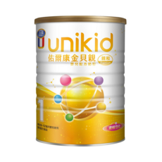 unikid 佑爾康 金貝親 親和Premium 1號 嬰兒配方奶粉, 0-12個月, 850g, 1罐