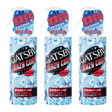 GATSBy 魔法激凍體用噴霧 無香薄荷, 170ml, 3瓶