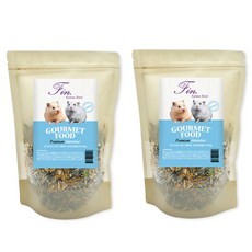 핀지니어스 햄스터 피드 고메푸드, 500g, 2개
