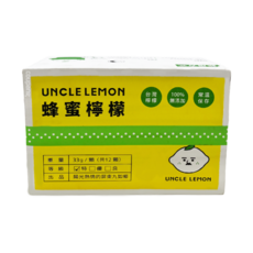 UNCLE LEMON 檸檬大叔 蜂蜜檸檬膠囊 12入 台灣檸檬 100%無添加 常溫保存, 396g, 1盒