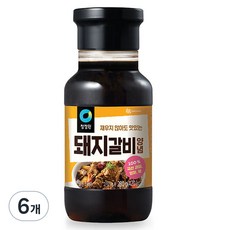 清淨園 韓式排骨醬, 280g, 6個