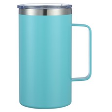 워터하마 비비드 텀블러 머그컵 710ml, 스카이, 1개