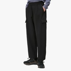 밸롭 남녀공용 무지 좋은 액티브 밴딩 카고팬츠 BC3SPTU001