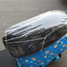 PGO 機車坐墊套 UR2plus, 透明防水, 1個