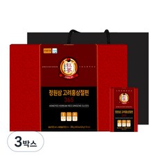 Jungwonsam 高麗紅蔘切片365+購物袋, 10包, 20g, 3盒