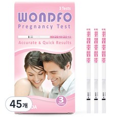 원포 임신테스트기, 3개입, 45개