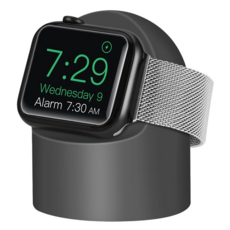 Apple Watch手錶支架，適用於Series 1-7代，灰色簡約設計, Apple Watch Series 1 2 3 4 5 6 SE 7代, 灰色, 1個
