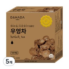 다하다 국산 우엉차, 1g, 100개입, 5개
