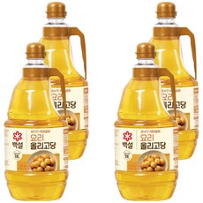 백설 요리 올리고당, 2.45kg, 4개