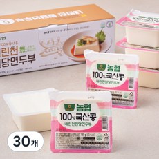 내린천원당 연두부, 160g, 30개