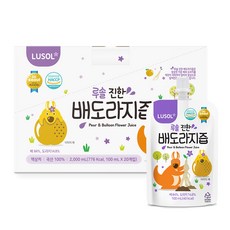 루솔 진한 배도라지즙, 2L, 20개