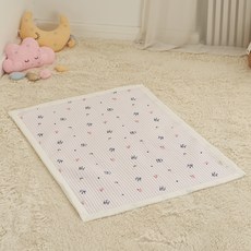 lolbaby 孩童固定帶絎縫睡墊, 06 Crown Rabbit, 1件