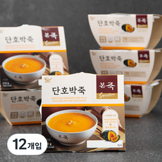 본죽 단호박죽 (냉장), 270g, 12개입