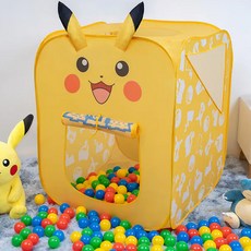 PoKeMoN 寶可夢 球池帳篷二合一遊戲屋 + 遊戲球50顆, 1組