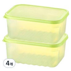 락앤락 스마트 킵 프레쉬 밀폐용기, 4개, 1.5L 4개, 단품
