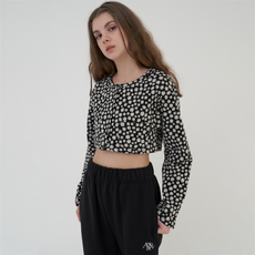 어나더에이 DAISY CROP CARDIGAN