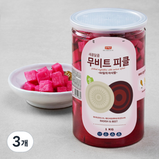 나무새 새콤달콤 무비트피클, 1kg, 3개
