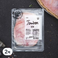 소금집 잠봉 햄, 120g, 2팩