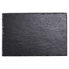 HOLA 和樂家居 艾禮思 石板平盤 920g, 黑色, 1個