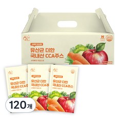 황금이네 유산균 더한 CCA주스, 100ml, 120개