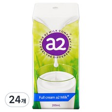 에이투밀크 단백질 멸균우유, 200ml, 24개 200ml, 24개