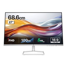 HP FHD 100Hz 높낮이조절 모니터 블랙