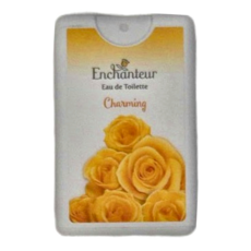 Enchanteur 艾詩 花園口袋香水 玫瑰鈴蘭 黃色 18ml 盒裝, 1盒