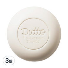 Putto 天然草本保濕香皂，豐富泡沫 橙花香氛，洗後水潤, 100g, 3個