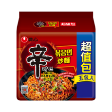 NONGSHIM 農心 辛拉麵 炒麵 超值包, 5包