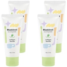 블랑키즐 유아용 고불소 치약 샤인머스캣, 60g, 4개 60g, 4개