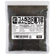 복이네먹거리 국산100%통깨 볶음검은깨가루, 110g, 1개