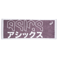 ASICS 亞瑟士 運動毛巾 3033C105-500 藕紫色/白色 均碼 吸水速乾, 1條