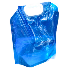 便攜折疊水袋 10L, 食品級PE材質, 四件組, 1組