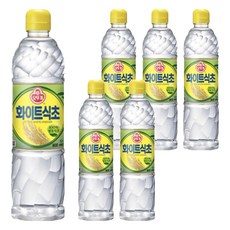 오뚜기 화이트 식초, 900ml, 6개