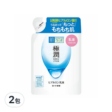 HADALABO 肌研 極潤保濕乳液補充包 140ml, 2包