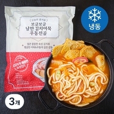 오늘의즐거움 보글보글 낭만 김치어묵 우동전골 (냉동), 540g, 3개