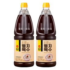 몽고식품 멸치육수, 1.8L, 2개