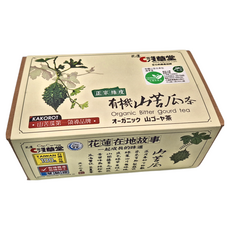 KAKOROT 淺草堂 有機山苦瓜茶 12包入 台灣產, 3g, 12包, 1盒