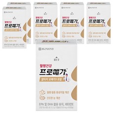 종근당건강 프로메가 알티지 오메가3 듀얼, 60정, 6개