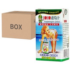 津津 蘆筍汁 24入 300ml - 清爽解渴，健康美味