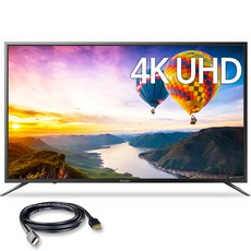 주연테크 4K UHD LED TV, 164cm(65인치), D6503UK HDR, 벽걸이형, 방문설치
