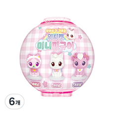 위시캣 미니 피규어 랜덤발송, 6개 6개