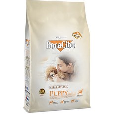 보나시보 퍼피 작은 알갱이 강아지 건식 사료, 닭, 1.2kg, 1개 - 보나시보