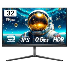 필립스 4K UHD 에브니아 듀얼 모드 320 HDR 400 무결점 게이밍 모니터, 80cm, 32M2N5800