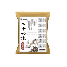 Smart Bearing 智慧魔力 二十四味養生草本漢方足浴包, 含24種漢方成分, 添加整朵芍花 - 30包入, 900g, 30包, 1袋
