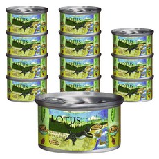 LOTUS 캣 그레인프리 오리고기 파테 습식사료 12p, 오리, 78g, 12개