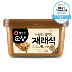 청정원순창 재래식 생된장, 1kg, 1개