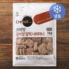 크레잇 갈비맛 알떡 너비아니 (냉동), 1kg, 1개